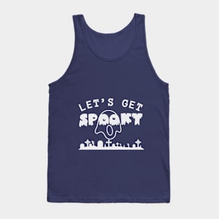 Let's get spooky vintage Halloween costume | Dark colors Tank Top